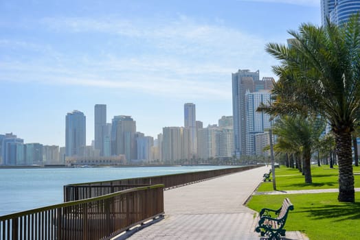 Rest on the Al Majaz embankment.