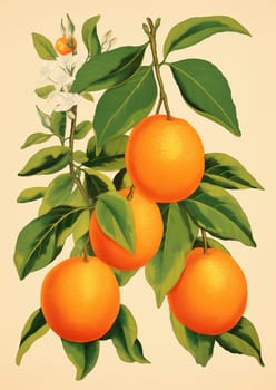 Food citrus tangerine tree leaf nature organic fresh garden agriculture green fruit ripe orange mandarin yellow healthy vitamin