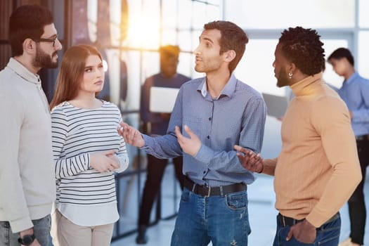 Cropped portrait of a diverse group businesspeople