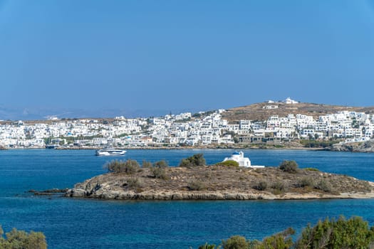 Holy Church of Agia Kali and Naoussa in background