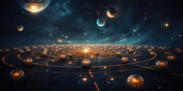 An overview of a universe in which the concept of space-time is completely different. It gives a new understanding of our existence by Generative AI.