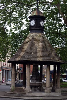 The Victorian Fountain in Oxford, Built in 1899 to commemorate Queen Victoria Diamond Jubilee, designed by architect E.P. Warren