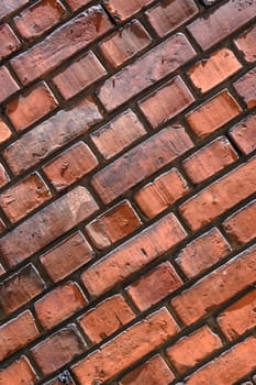 red brick wall as background 16