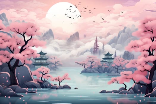 A captivating visual representation of the winter ambiance, focusing on the enigmatic allure of fog and mist enveloping the landscape, especially near bodies of water.