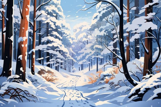 A captivating journey through winter's serene beauty, delving into the exploration and photography of forest trails blanketed in snow.