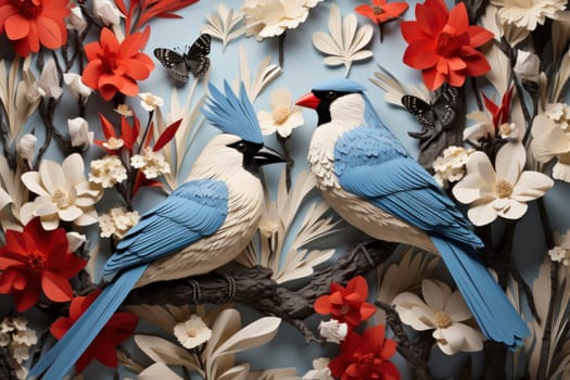 A stunning portrayal of winter's avian beauty, showcasing the artful photography of birds like cardinals, chickadees, and blue jays set against the pristine canvas of snow.
