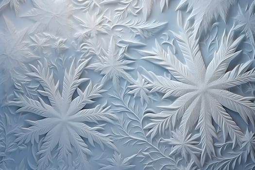 A mesmerizing exploration of winter's artistic side, unveiling captivating abstract patterns etched in the delicate intricacies of snow and frost on various surfaces.