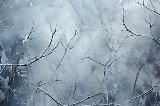 A mesmerizing exploration of winter's artistic side, unveiling captivating abstract patterns etched in the delicate intricacies of snow and frost on various surfaces.