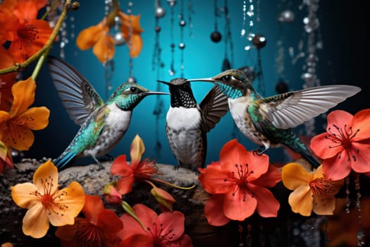 A stunning portrayal of winter's avian beauty, showcasing the artful photography of birds like cardinals, chickadees, and blue jays set against the pristine canvas of snow.