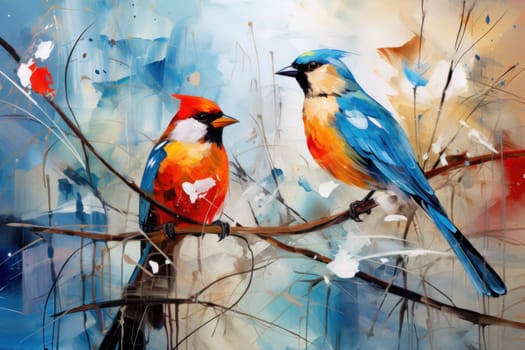 A stunning portrayal of winter's avian beauty, showcasing the artful photography of birds like cardinals, chickadees, and blue jays set against the pristine canvas of snow.