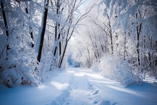 A captivating journey through winter's serene beauty, delving into the exploration and photography of forest trails blanketed in snow.