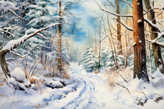 A captivating journey through winter's serene beauty, delving into the exploration and photography of forest trails blanketed in snow.
