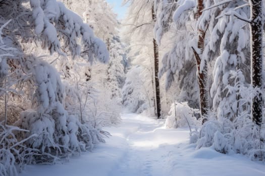 A captivating journey through winter's serene beauty, delving into the exploration and photography of forest trails blanketed in snow.