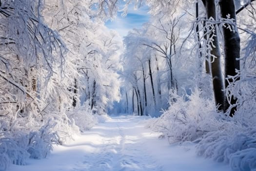 A captivating journey through winter's serene beauty, delving into the exploration and photography of forest trails blanketed in snow.