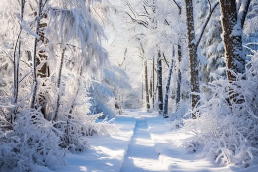 A captivating journey through winter's serene beauty, delving into the exploration and photography of forest trails blanketed in snow.