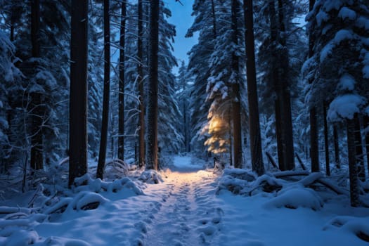 A captivating journey through winter's serene beauty, delving into the exploration and photography of forest trails blanketed in snow.