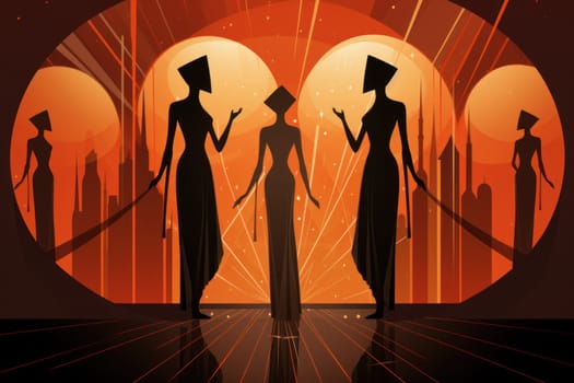 A mesmerizing portrayal of enchanted shadow mirrors, each reflecting tantalizing glimpses of parallel realms and alternate versions of oneself.