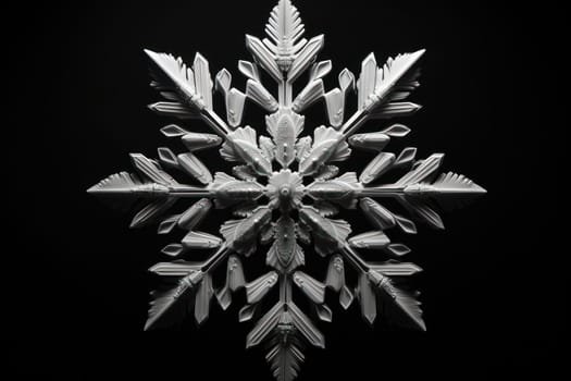 An artistic masterpiece showcasing the exquisite details and singular beauty of individual snowflakes, captured through the lens of macro photography, unraveling their complex, one-of-a-kind designs.