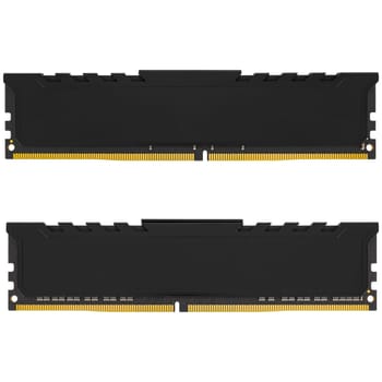 RAM for personal computer DDR4 white background in isolation
