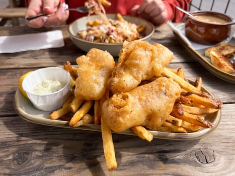 Gluten-free frish and chips are a rare site but this pub restaurant prepares them well for those with food allergies.