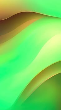 Abstract wavy background. 3d rendering, 3d illustration.abstract background with smooth lines in green, yellow and brown colors.Abstract green background with smooth wavy lines. Vector Illustration.