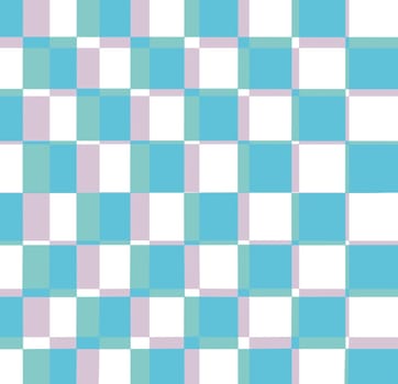 Modern abstract background. Background of blue and white squares