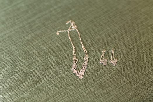 Pair of diamond earrings, Beautiful Wedding Jewelry
