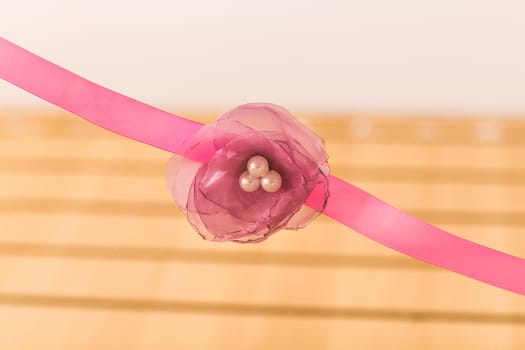 close-up of wedding bridesmaid hand flowers. accessories for bridesmaids