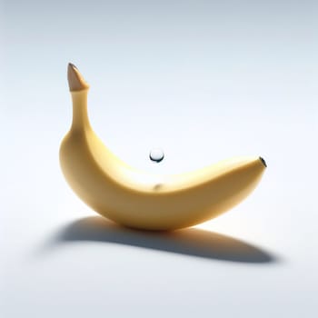 Interesting illustration on the theme of banana. High quality illustration
