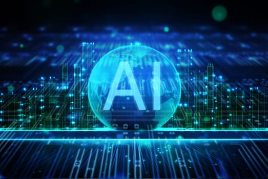 Artificial Intelligence Network, Big data,Digital technology, innovation future data, machine learning, and AI algorithms, in extracting valuable insights and patterns from the vast sea of information