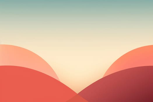 Abstract Minimal background with pastel colour. Generative AI.