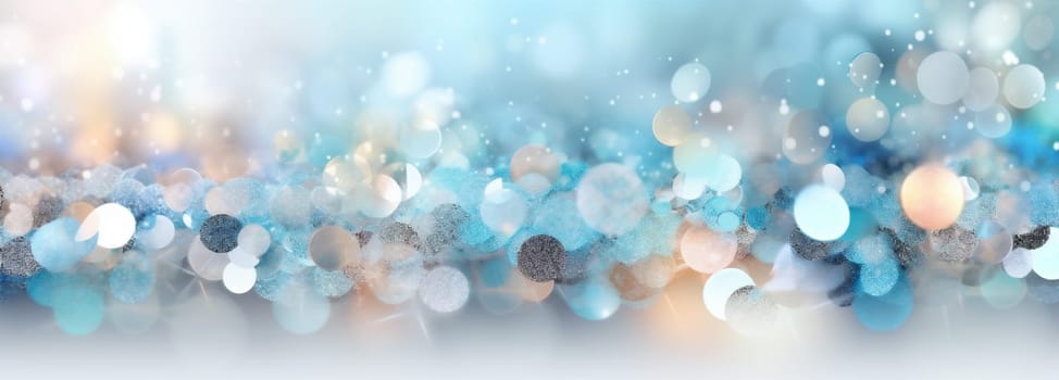 bright texture illustration bokeh light glistering defocused blurred shine white shiny design background wallpaper textured christmas pastel party rainbow glow abstract. Generative AI.