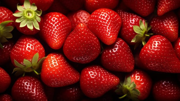 Strawberries background. Strawberry Food background.