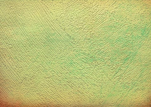Vintage embossed light green wallpaper with abstract texture stripes.