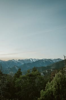 Sunset in Coll d Ordino, Andorra.