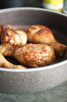 fry the pieces of turkey meat in a frying pan .