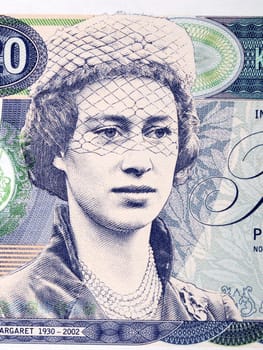 Princess Margaret from English money - pound