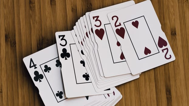 Stack of poker chips for high-stakes casino games