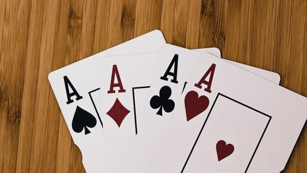 Stack of poker chips for high-stakes casino games