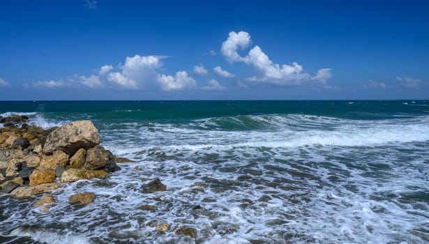 autumn sunny day on the Mediterranean sea 3