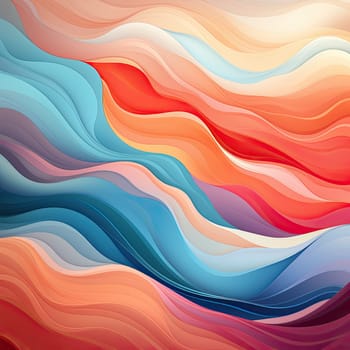 Background color wave elegant vibrant artistic happy.AI Generative