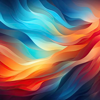 Background color wave elegant vibrant artistic happy.AI Generative