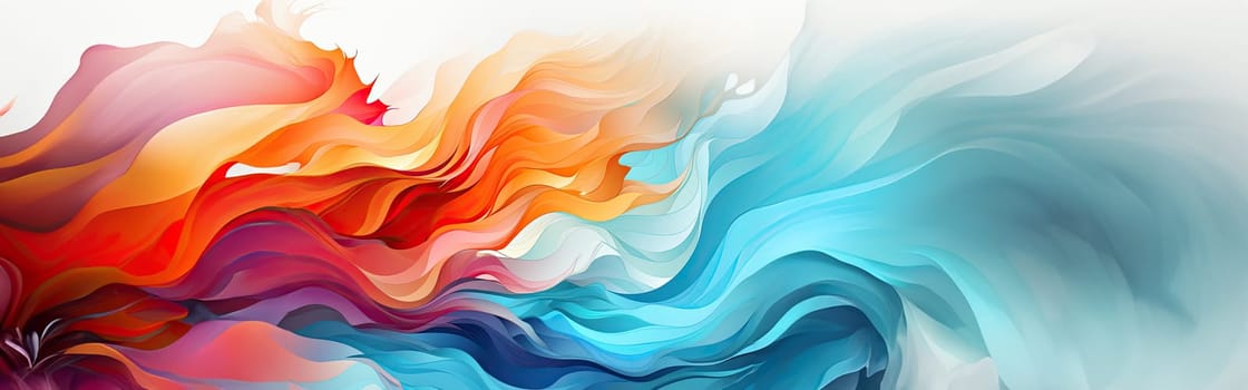 Background color wave elegant vibrant artistic happy.AI Generative