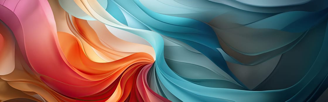 Background color wave elegant vibrant artistic happy.AI Generative