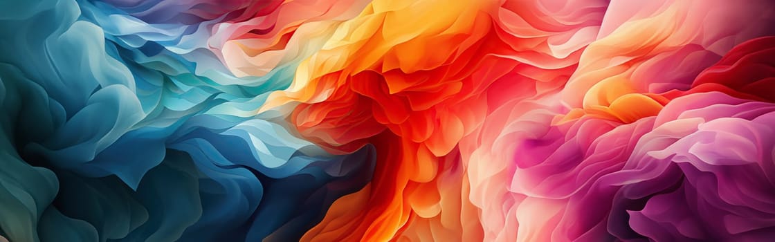 Background color wave elegant vibrant artistic happy.AI Generative