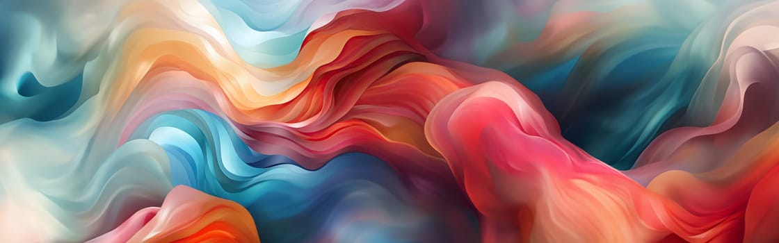 Background color wave elegant vibrant artistic happy.AI Generative