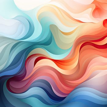 Background color wave elegant vibrant artistic happy.AI Generative