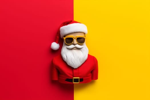 cap man phone claus merry smart christmas virtual year mature mobile old aged red shopping cellphone holiday santa message smartphone digital. Generative AI.