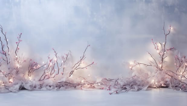 New Year's background. Falling snow that falls in winter. High quality illustration
