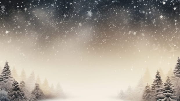 New Year's background. Falling snow that falls in winter. High quality illustration